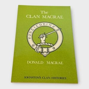 The Clan Macrae Vintage Scottish Book